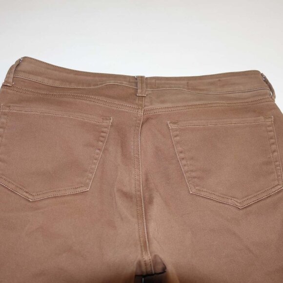 Not Your Daughter's Womens Sheri Slim Jeans Size 12 Brown High Rise 29.5" Inseam - Picture 7 of 7